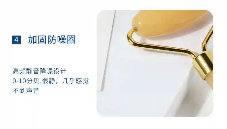 Jade Roller and Gua Sha Facial Massage Set - Natural Skin Rejuvenation Massage Roller Tidesmit