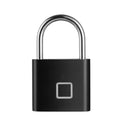 CDOK P2 Fingerprint Padlock, Built-in Rechargeable Battery, Outdoor Waterproof, Easy to Use