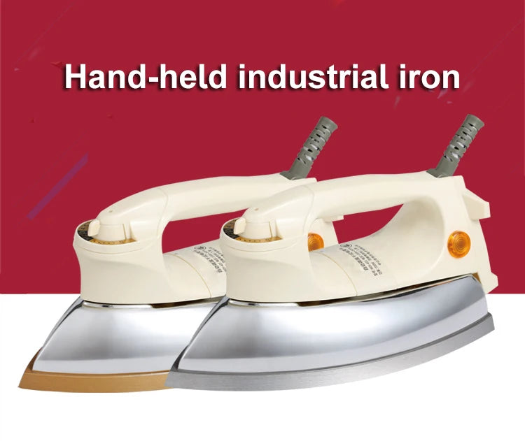 Tidesmit 1KW electric iron showing 6-gear adjustable settings for clothes and wood veneer hot drilling, view 8