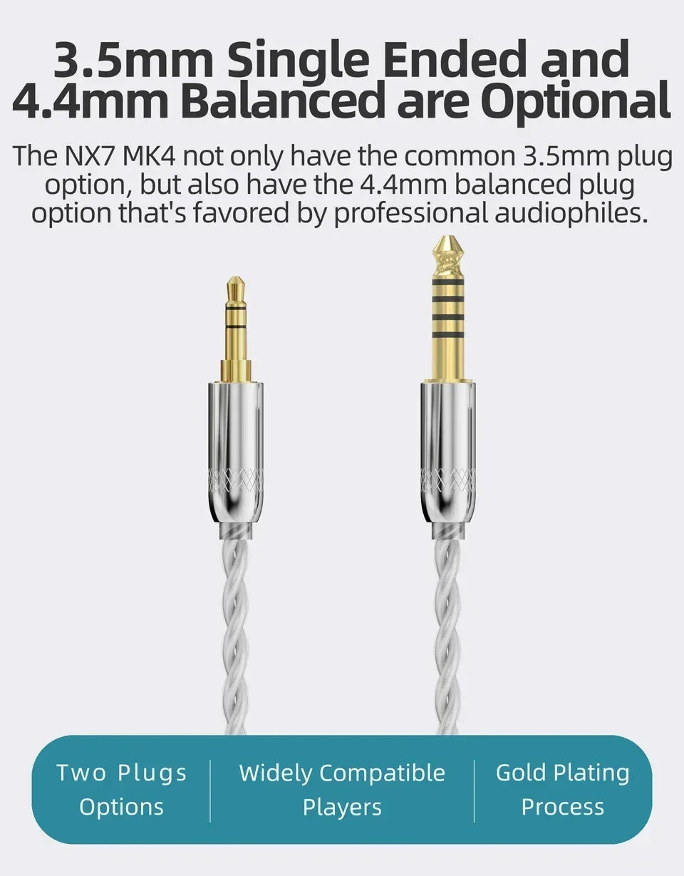 7 Driver Hybrid IEMs Wired Earphones with Filters | Tidesmit Tidesmit