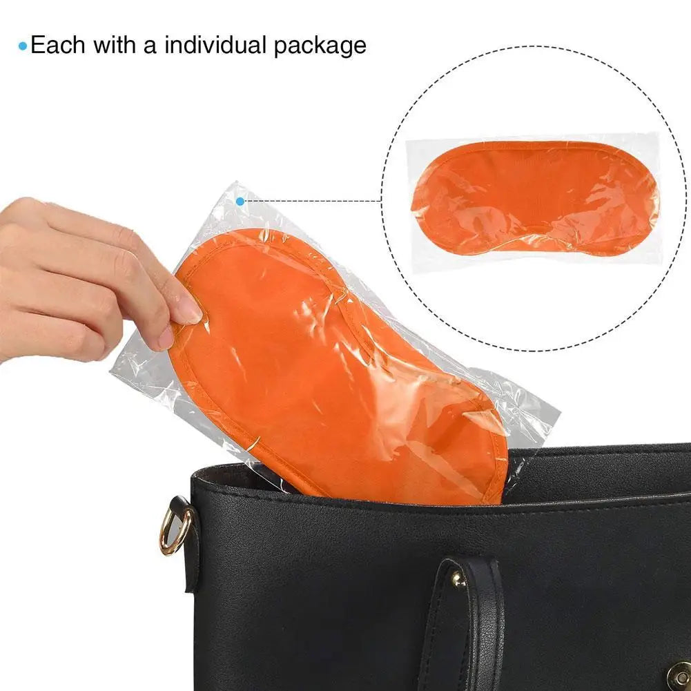 Imitated Silk Eye Patch Shading Sleep Eye Mask Eye Patch Lunch Break Sleep Eye Mask Travel Relax Eyeshade Cover 1/2/3/5/10pcs