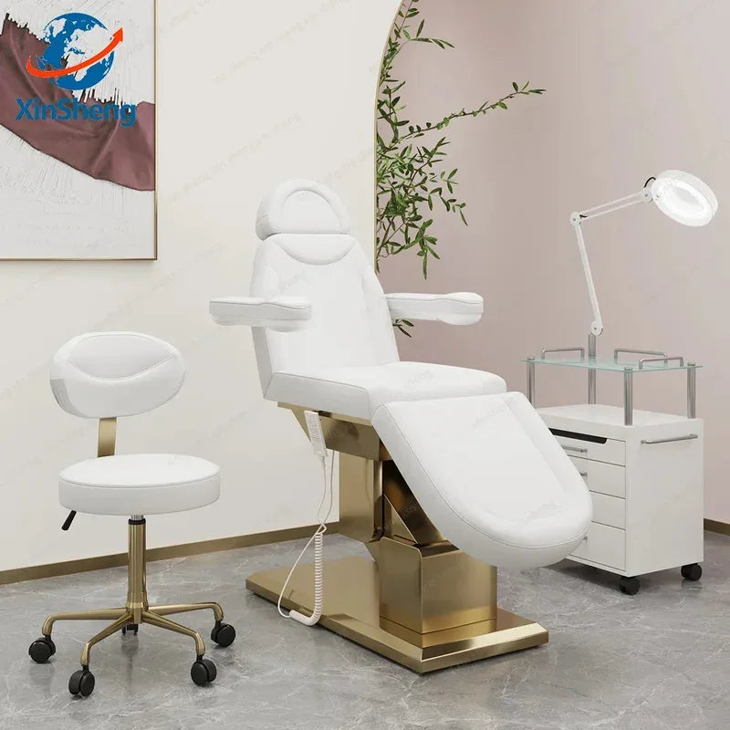 Electric Massage Bed | Adjustable Facial Spa Chair with Heat Therapy Massage Chairs Tidesmit