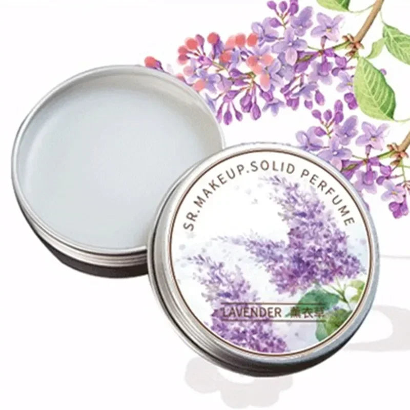 Tidesmit portable solid perfume balm with long-lasting fresh and elegant floral fragrance for women.