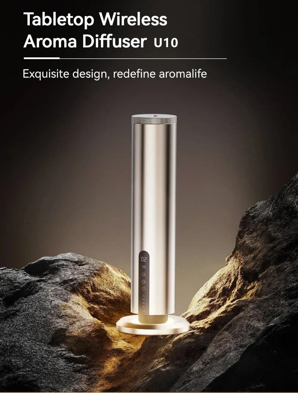 Professional Aroma Diffuser Electric Smell for Home Room Fragrance Waterless Scent Diffuser Smart Bluetooth Smell Distributor