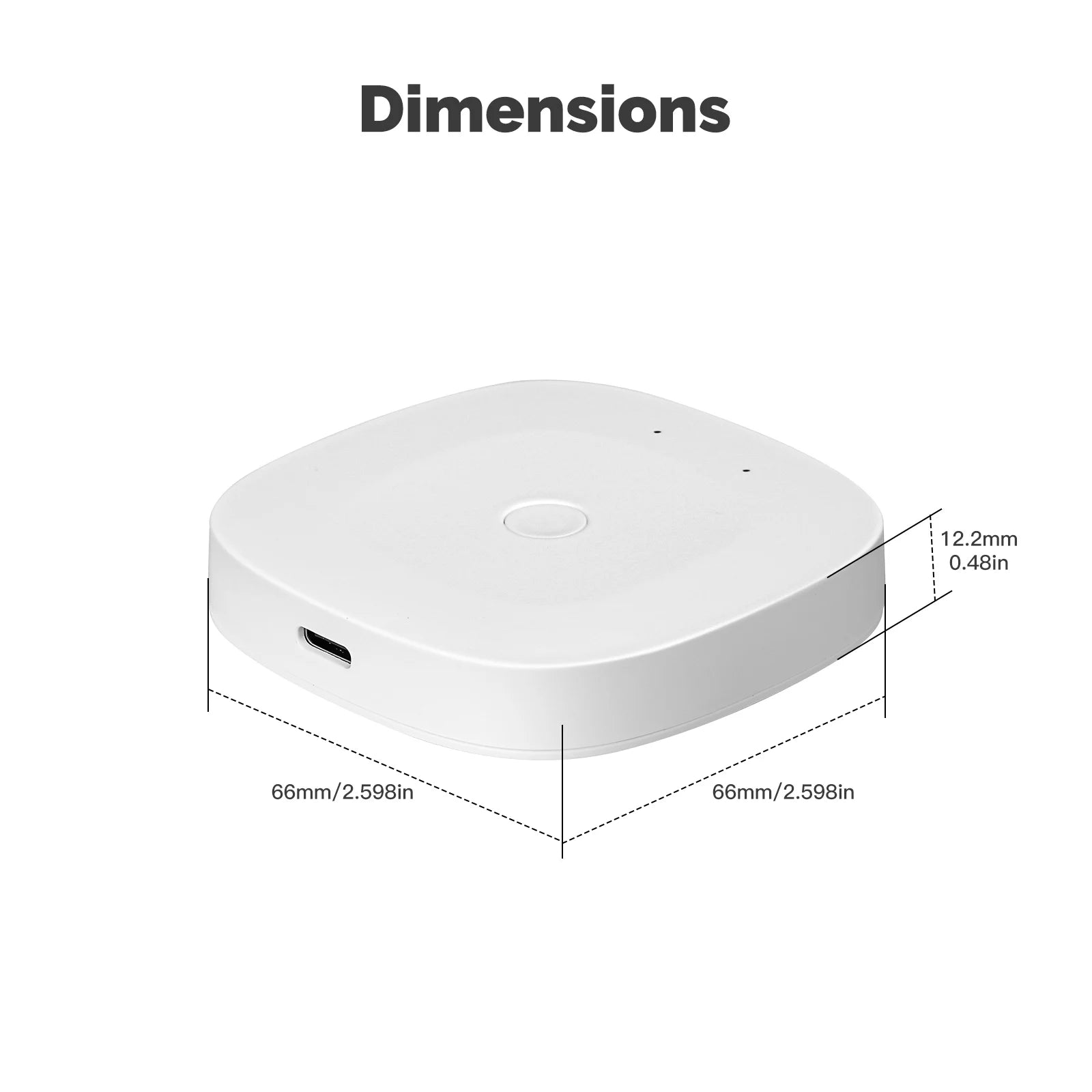 Smart Home Gateway Hub: Multi-Mode ZigBee, Bluetooth & WiFi Connectivity Tidesmit