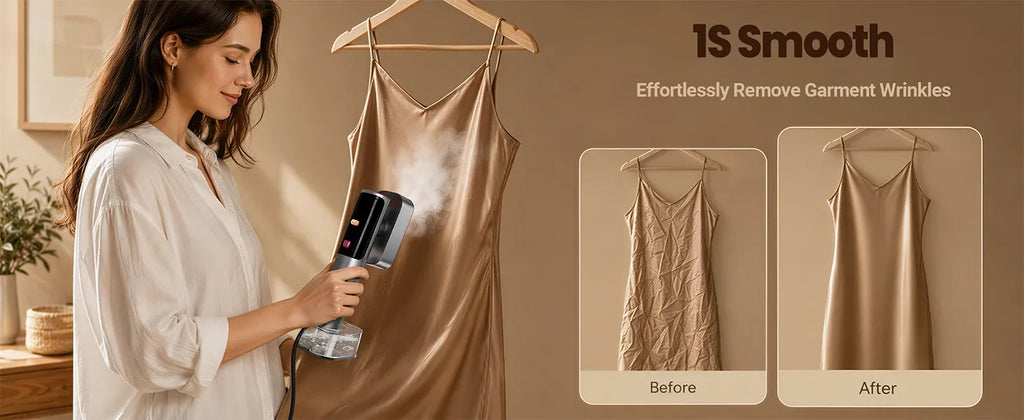 Tidesmit 1800W Portable Handheld Clothes Steamer