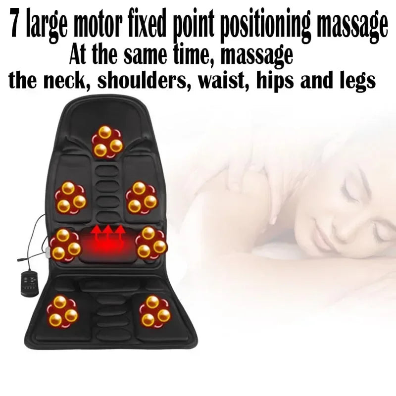 Electric Massage Chair Pad with Heat Therapy & Vibration | Tidesmit Massage Chairs Tidesmit