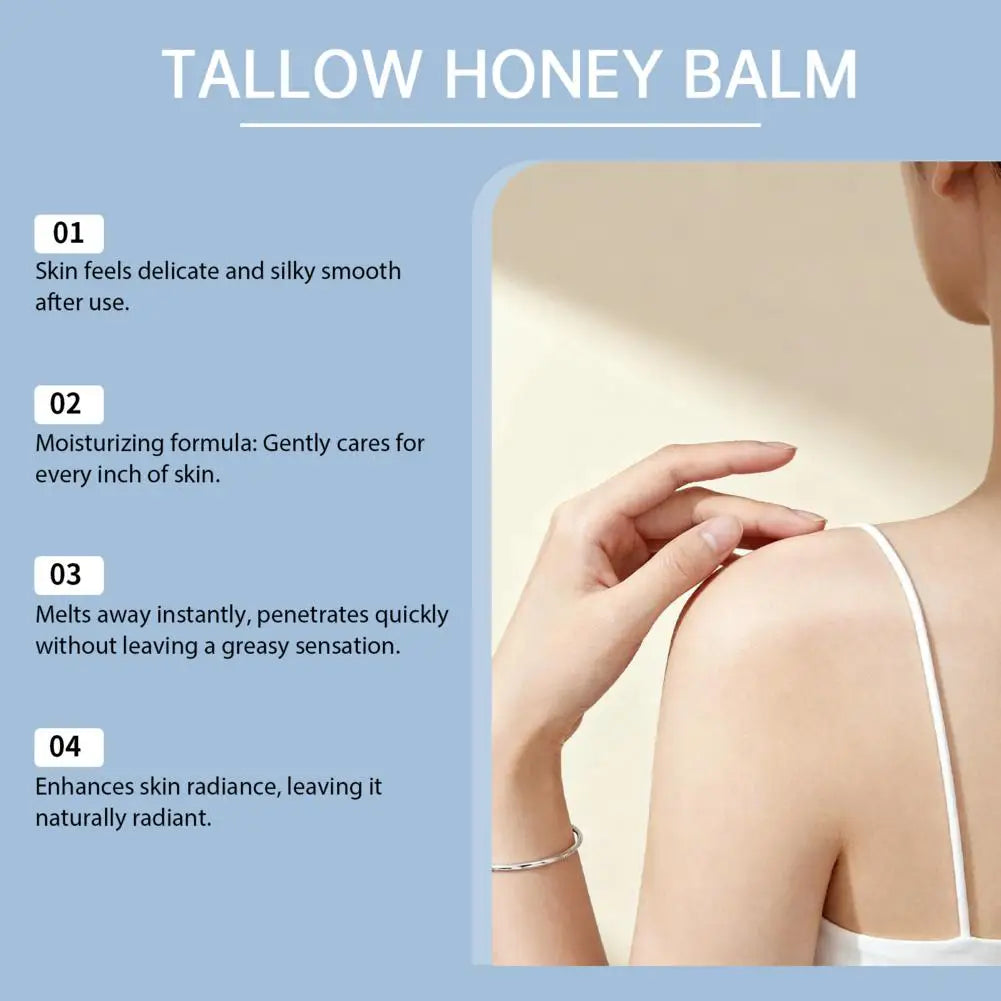 GHK CU Copper Peptide Tallow Honey Balm Cloud Whipped For Face Body Intensive Renewal Hydrate Nourish Skin Balm