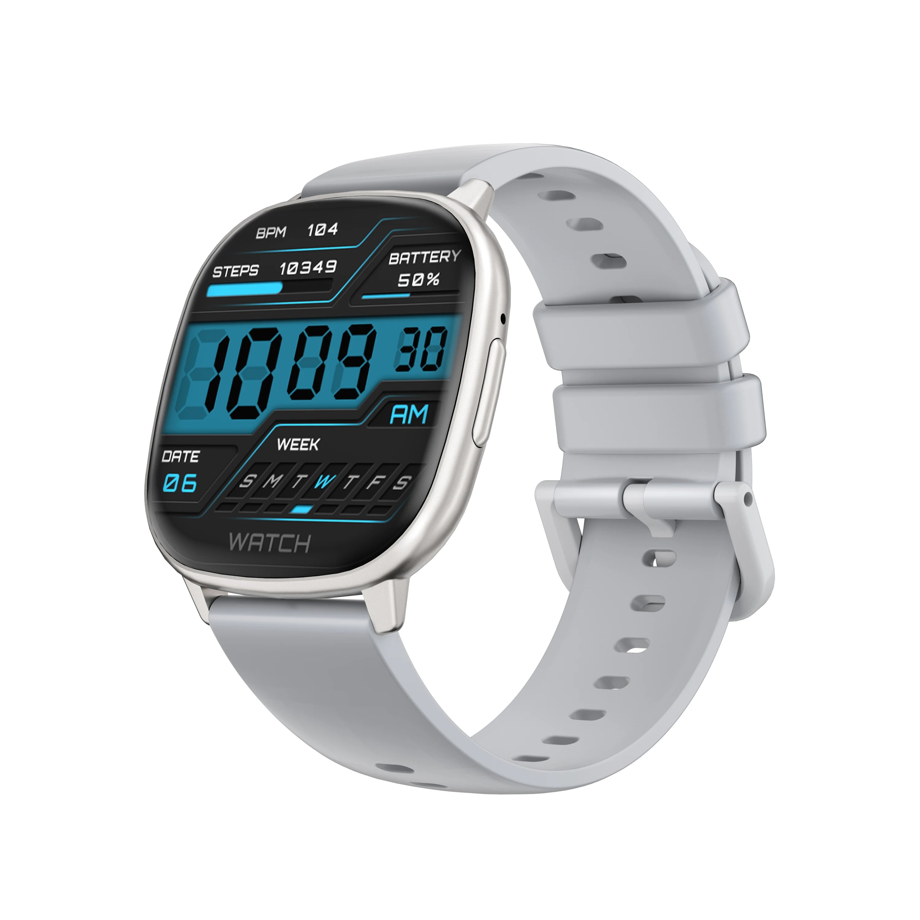 2026 New Fashion HD17 Air Smart Watch for Unisex Breathing Training Heart Rate Sleep Pressure Monitoring Waterproof BT Calling