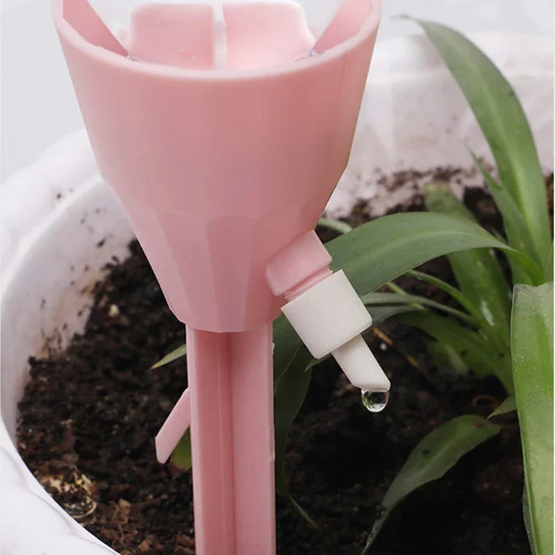 Plants Irrigation System Adjustable Drip Irrigation System Automatic Self Watering Spikes Indoor Outdoors Potted Garden Supplies