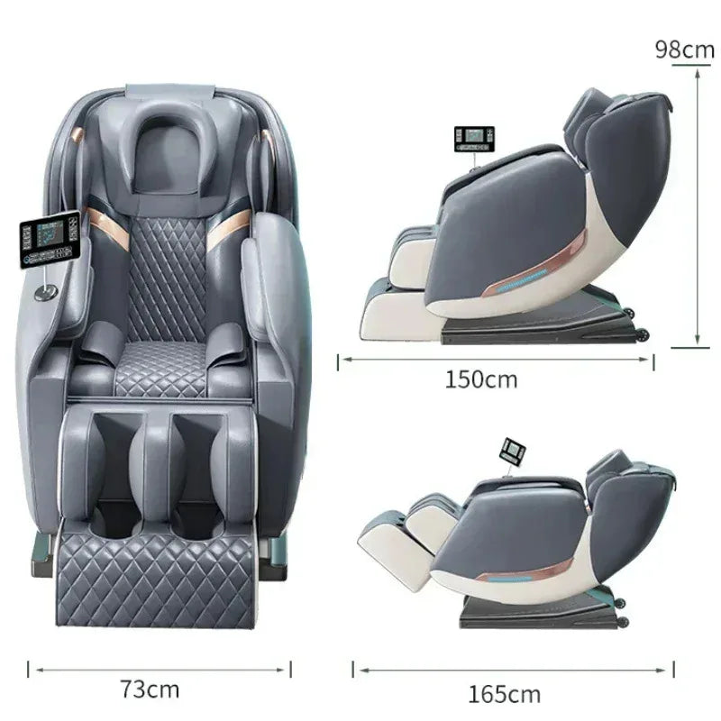 Massage Chair Recliner Electric Sofa Bed - Tibetan Blue Tidesmit Massage Chairs Tidesmit