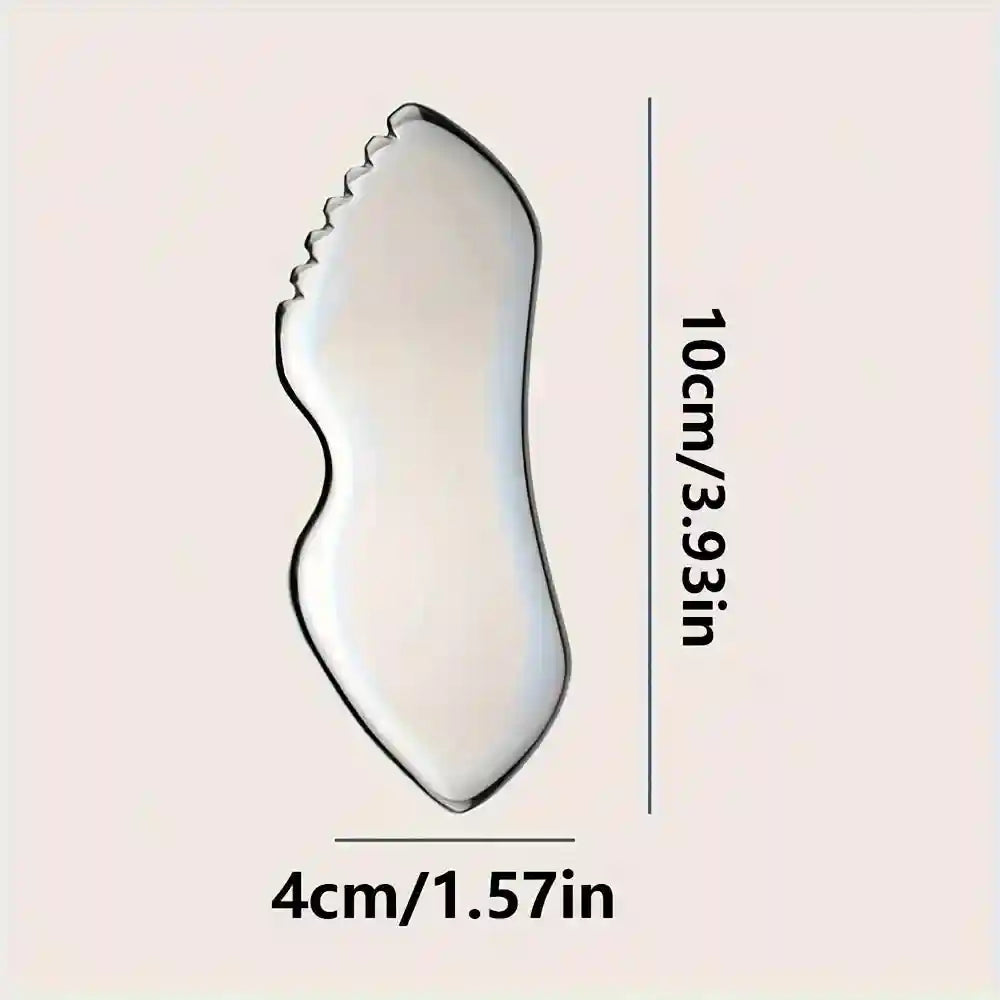 Stainless Steel Gua Sha Tool for Face Massage and Eye Care - Tidesmit Eye Massage Instrument Tidesmit