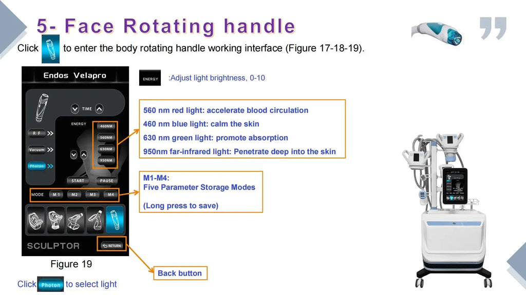 Vacuum Massage Body Shaping Machine for Cellulite Reduction and Firming Body Shaping Massage Equipment Tidesmit