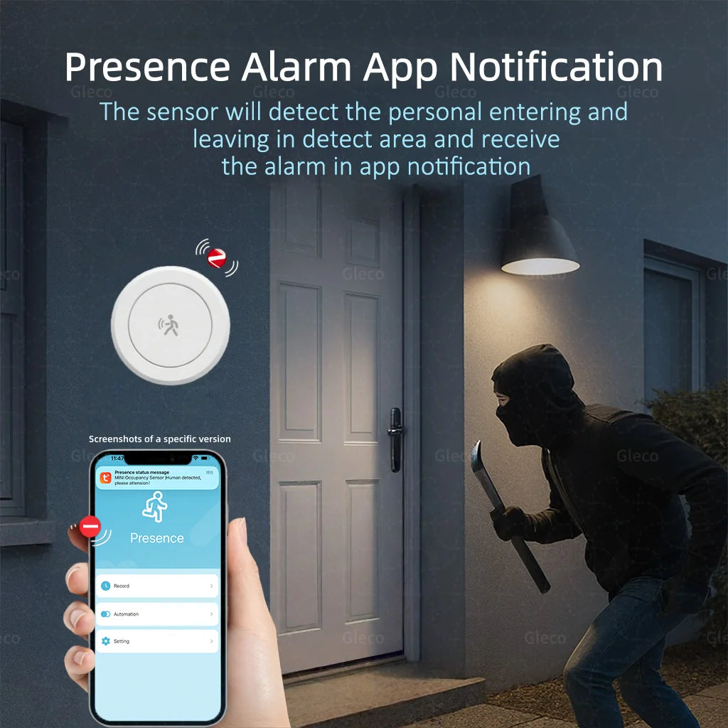 Zigbee MmWave Human Presence Sensor | Precision Smart Home Radar Tidesmit
