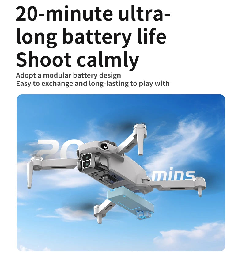 GPS Drone with 4K Camera and Obstacle Avoidance - Tidesmit L106-1PRO Tidesmit