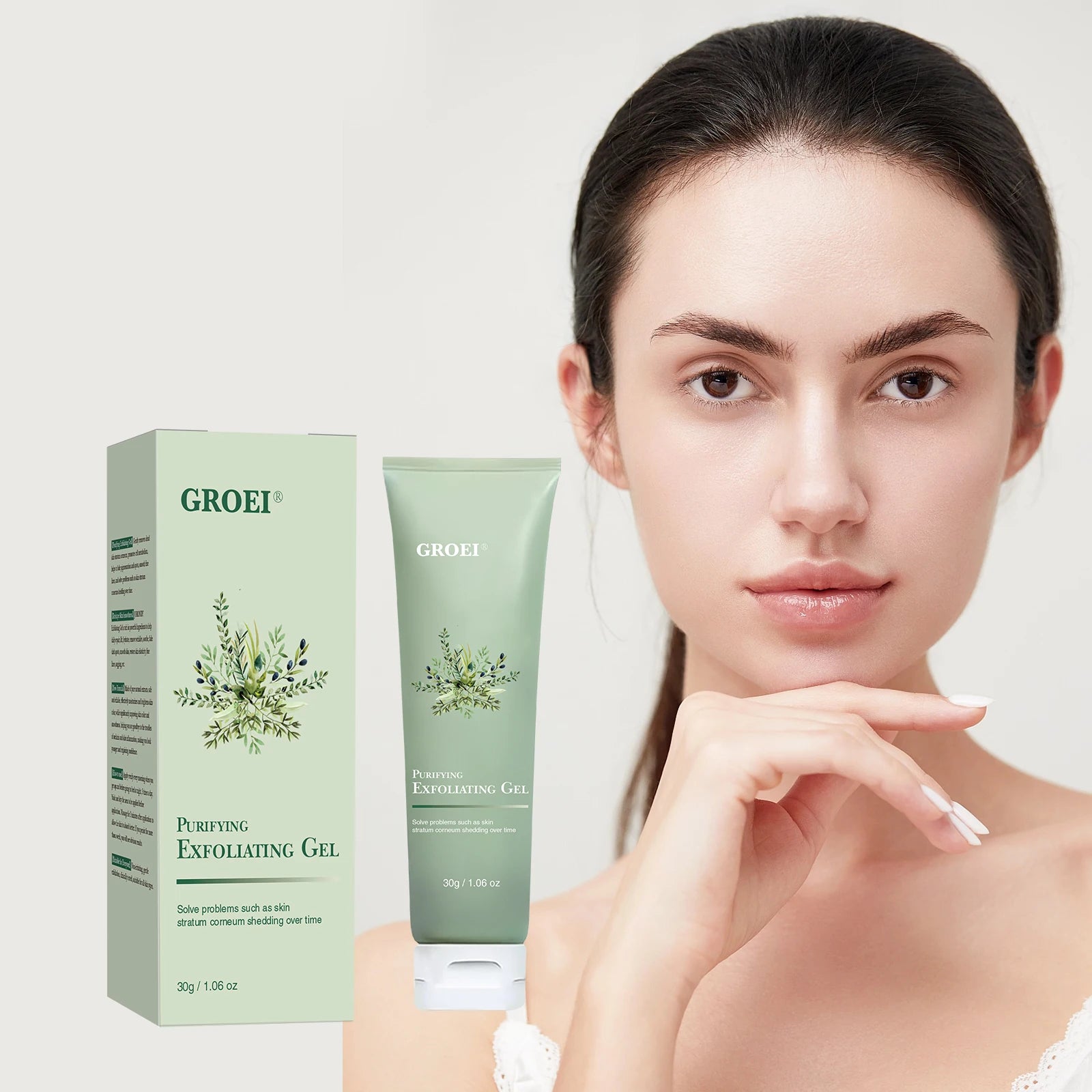 Face Exfoliating Gel | Deep Pore Cleansing & Oil Control by Tidesmit Scrubs Treatments Tidesmit