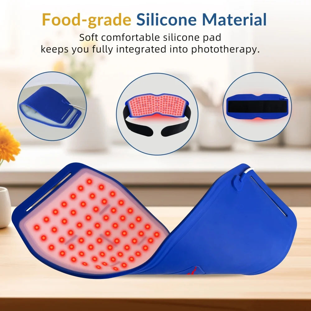 Red Light Therapy Pad for Shoulder Pain Relief 660nm - EU Wellness Back Massage Instrument Tidesmit