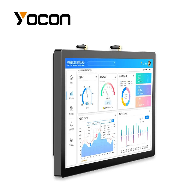 15.6 inch Industrial Capacitive Touch Panel PC Win 8G 128G IP65 Screen Waterproof With WIFI Bluetooth RJ45 RS232 USB