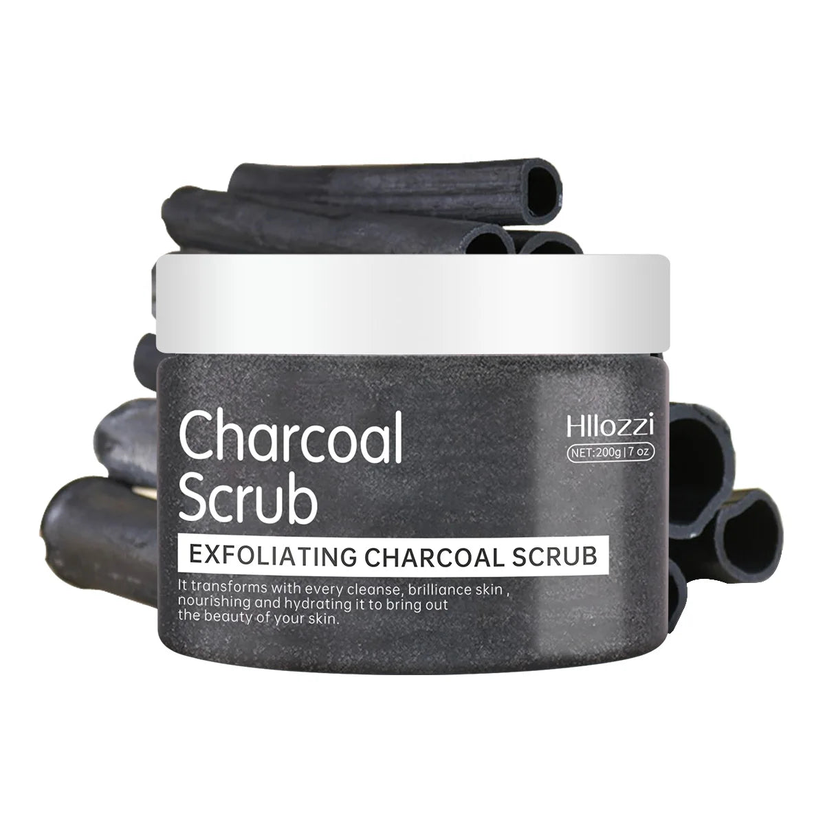 Natural Body Scrub | Exfoliating Skin Treatment - 200g - Tidesmit Scrubs Treatments CharcoalScrub 200g China Mainland