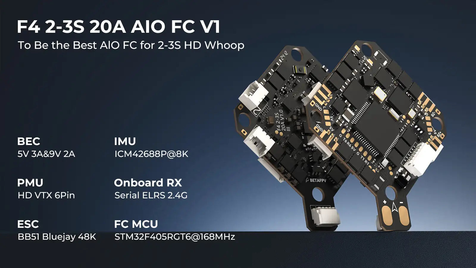 Pavo20 Pro II FPV Drone with ELRS 1104 Motors - High Performance System Tidesmit