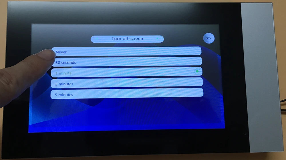 New 2 Wire Video Intercom System 7'' Color Touch Screen Tuya Wifi 1080P  Rainproof Call Panel IR Camera for Home Villa Buil