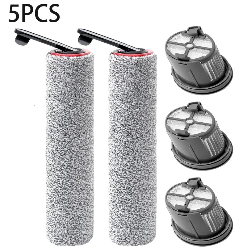 Tidesmit replacement HEPA filter roller brush kit for Dreame H14 Dual, H14 Pro, H20 Ultra and H30 vacuum cleaners