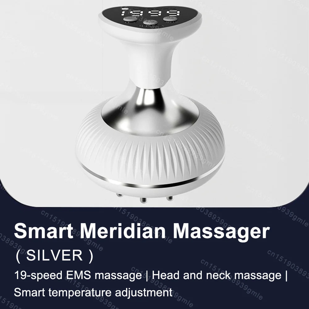 Tidesmit Electric Massager with Heat and Red Light Therapy - 3 Colors Body Shaping Massage Equipment White Tidesmit