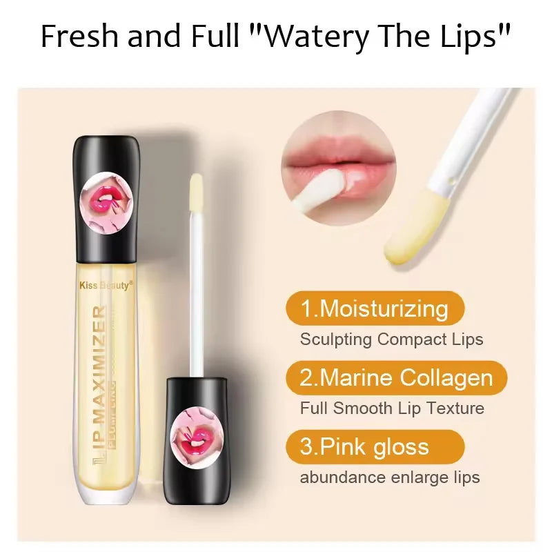 Lip Plumper Serum Volumizing Hydrating Care - Tidesmit Lip Nourish Lip Care Tidesmit
