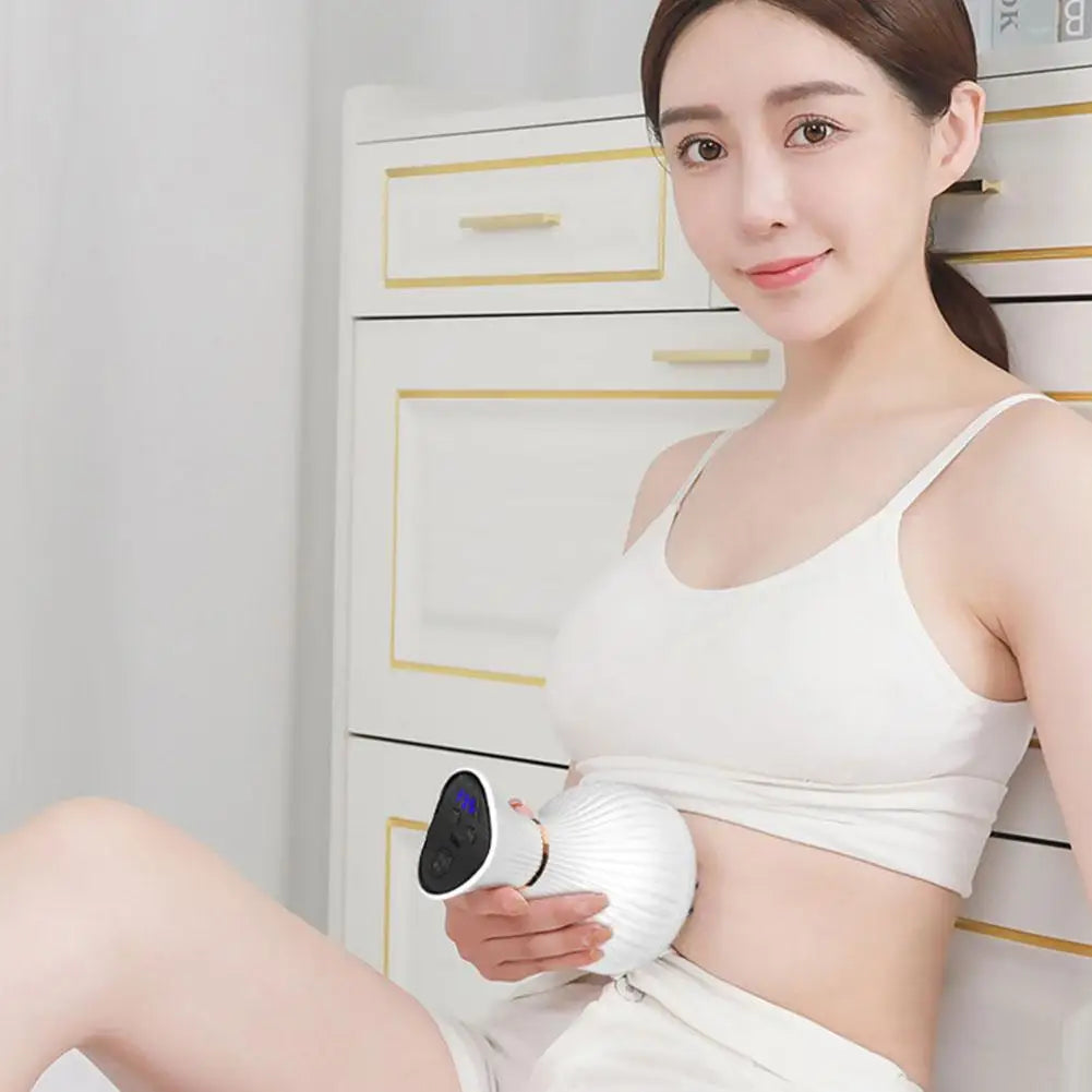 Tidesmit Electric Leg Massager with Heat Therapy - Rechargeable Device Back Massage Instrument Tidesmit