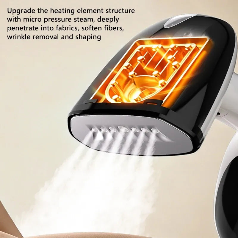 Tidesmit 1600W Foldable Handheld Garment Steamer 220V EU Plug