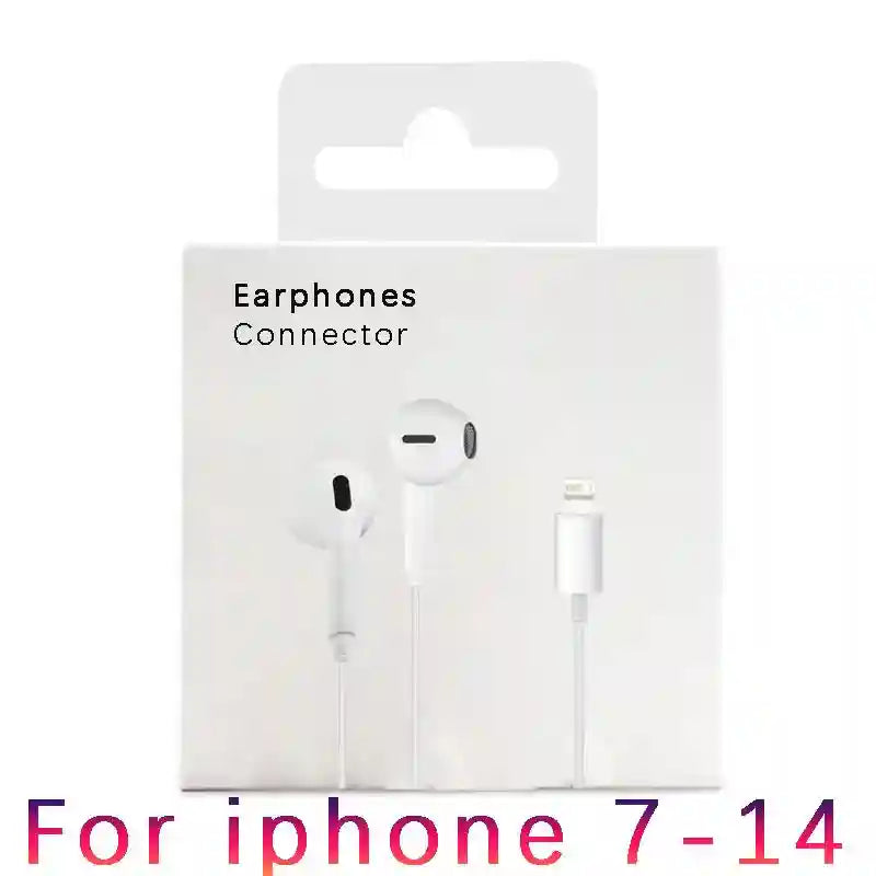 Wired Earphones for iPhone - Noise Isolating Buds by Tidesmit for iphone7-14 Tidesmit
