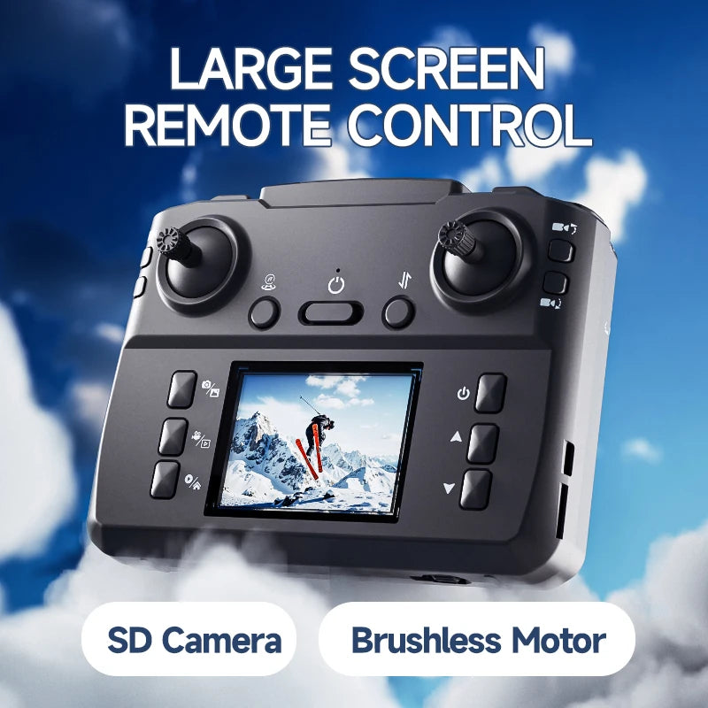 4K Camera Drone - M2 Foldable Quadcopter with Optical Flow Tidesmit