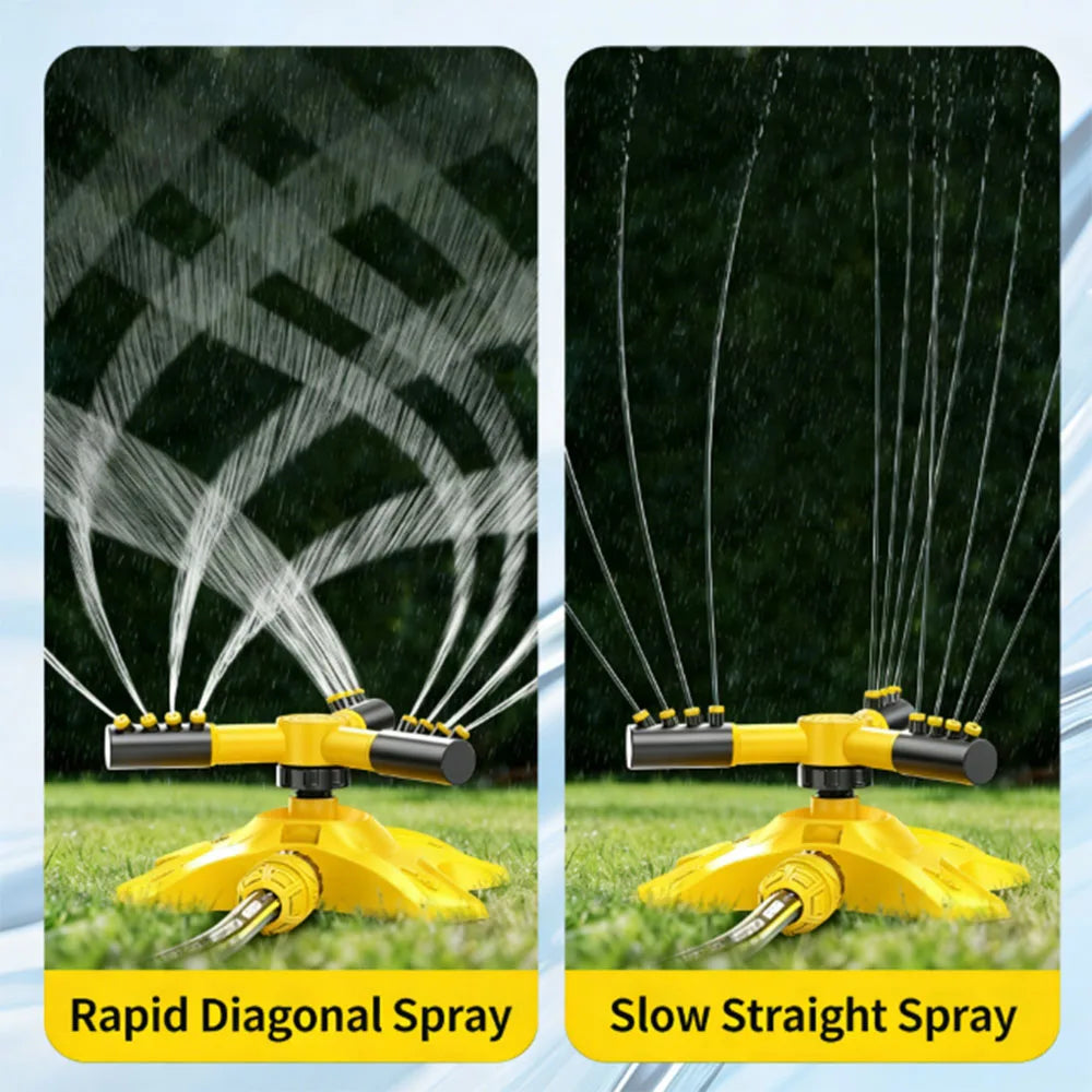 360 °   Automatic Rotating Water Pipe Set, Garden Lawn Sprinkler, Yard Tree Coverage Watering Irrigation Sprayer