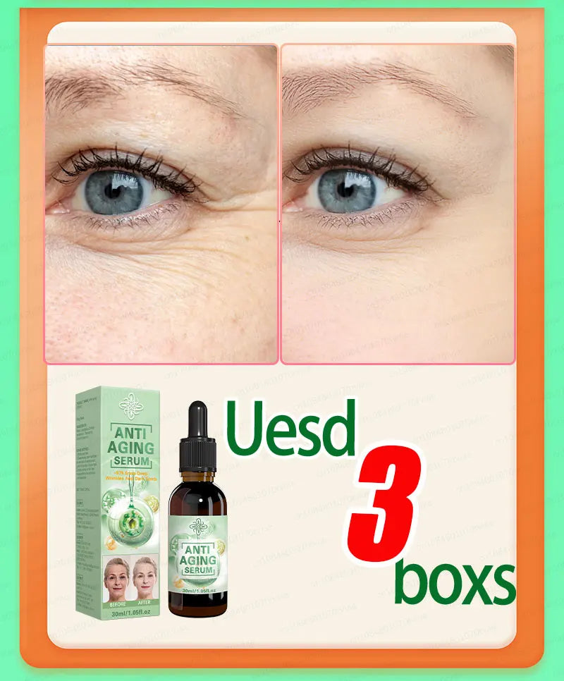 Tidesmit anti-aging serum for wrinkle reduction and dark spot removal before and after results.