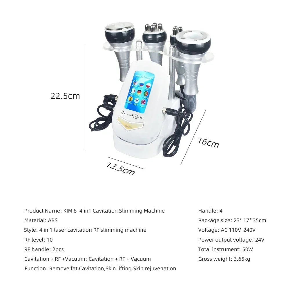 40K Ultrasonic Cavitation Machine for Targeted Body Firming Back Massage Instrument Tidesmit