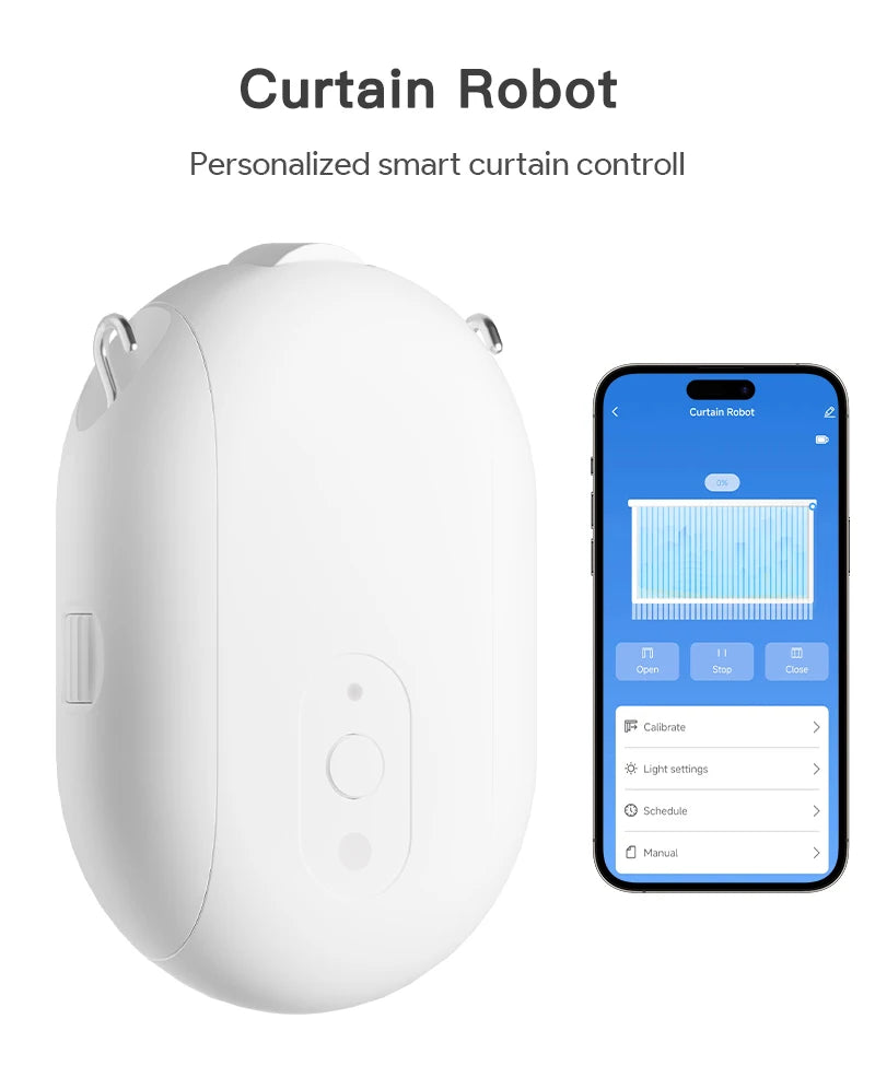 Zigbee Curtain Robot Smart Controller - Voice & App Control for Smart Homes Tidesmit