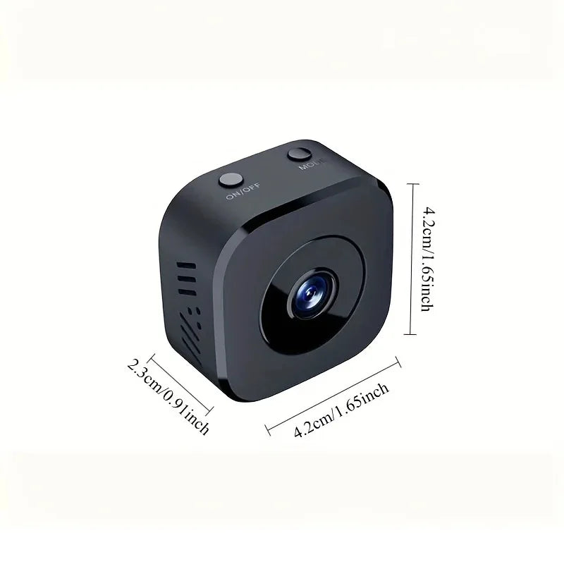 Mini Security Camera Pro 4K FullHD WiFi Surveillance With 2 Way Audio Motion Detection Infrared Night Vision Security Cam