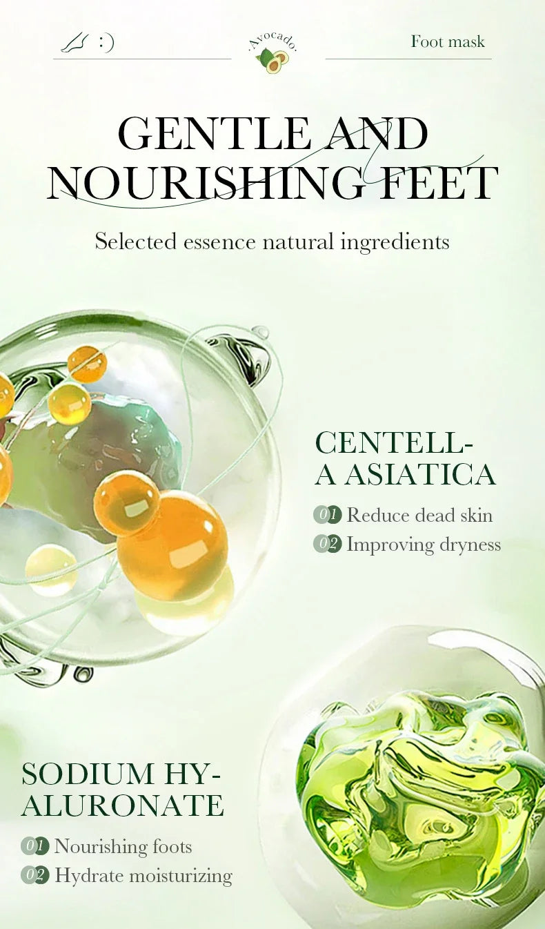 Fruit Foot Peel Mask 6 Pack - Spa-Quality Exfoliating Treatment Scrubs Treatments Tidesmit
