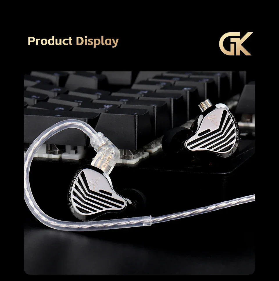 Wired Metal HiFi Bass Earbuds with Mic by Tidesmit - 3.5mm & Type-C Tidesmit