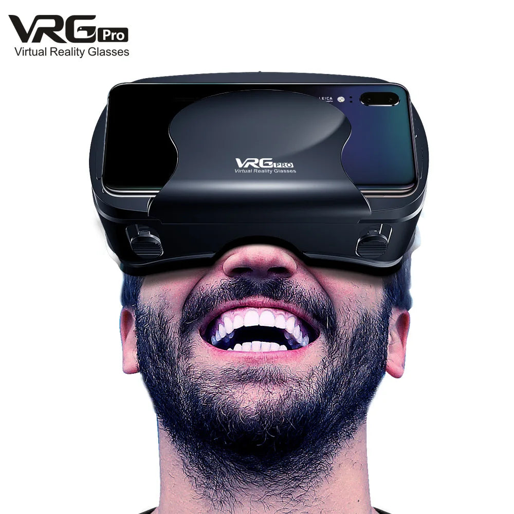 VR Headset for Smartphones - Immersive Wide Angle Smart Glasses Tidesmit