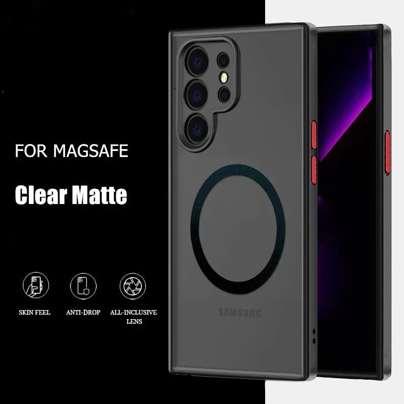 Magnetic MagSafe Case for Samsung Galaxy S24 Ultra - Military-Grade Protection Tidesmit