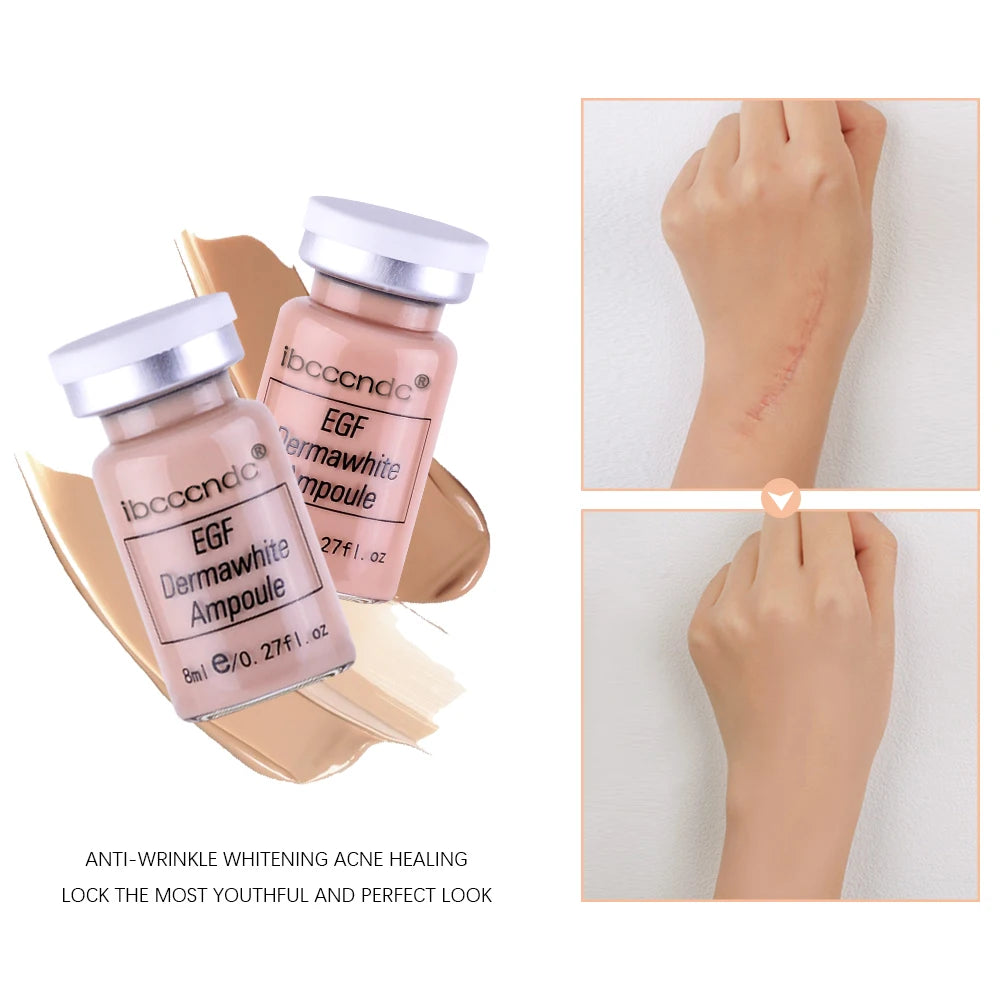 Tidesmit Korea BB Cream Glow serum starter kit with niacinamide and peptide for radiant skin texture close-up