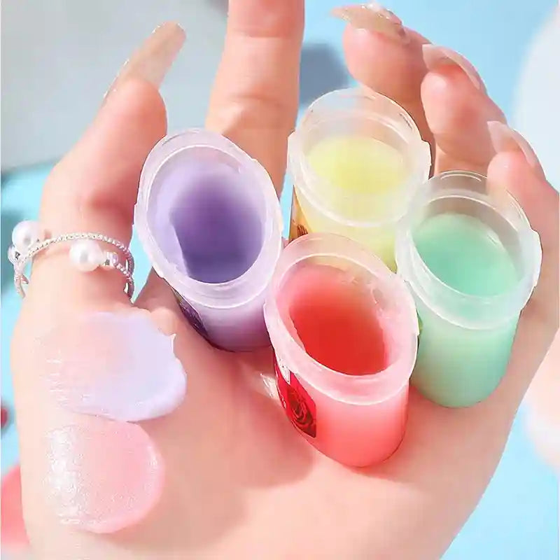 Fruit Lip Balm Set: 16pc Moisturizing Lip Care Kit for Dry Lips Lip Care Tidesmit