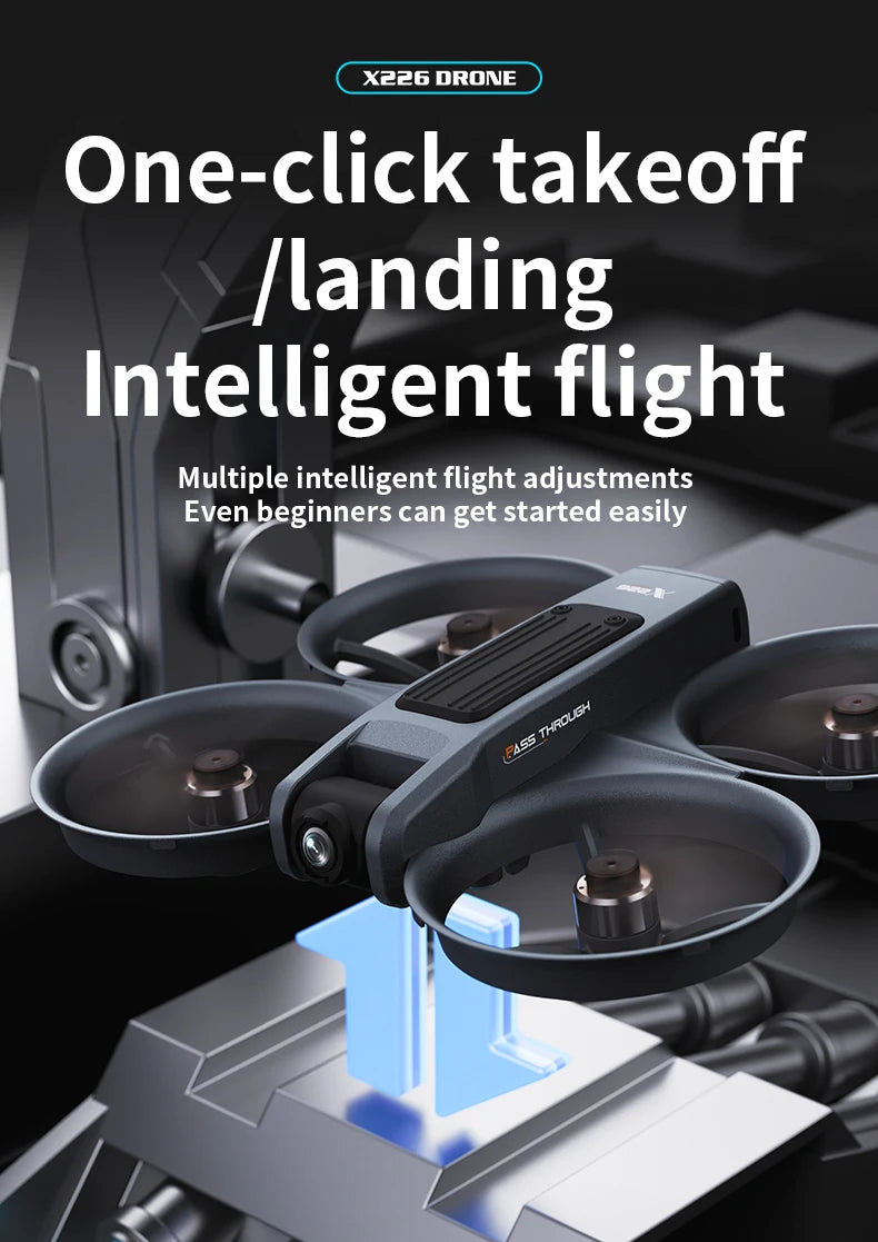 Tidesmit X226 4K Camera Drone with GPS and Obstacle Avoidance Tidesmit
