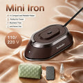 Yunchi Mini Travel Iron 300W 100-240V Portable Electric Clothes Iron