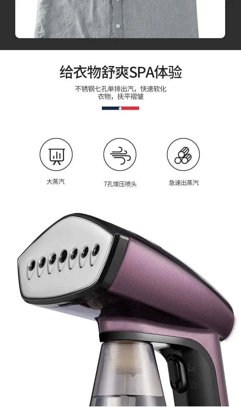HAOYUNMA Handheld Portable Garment Steamer 1500W