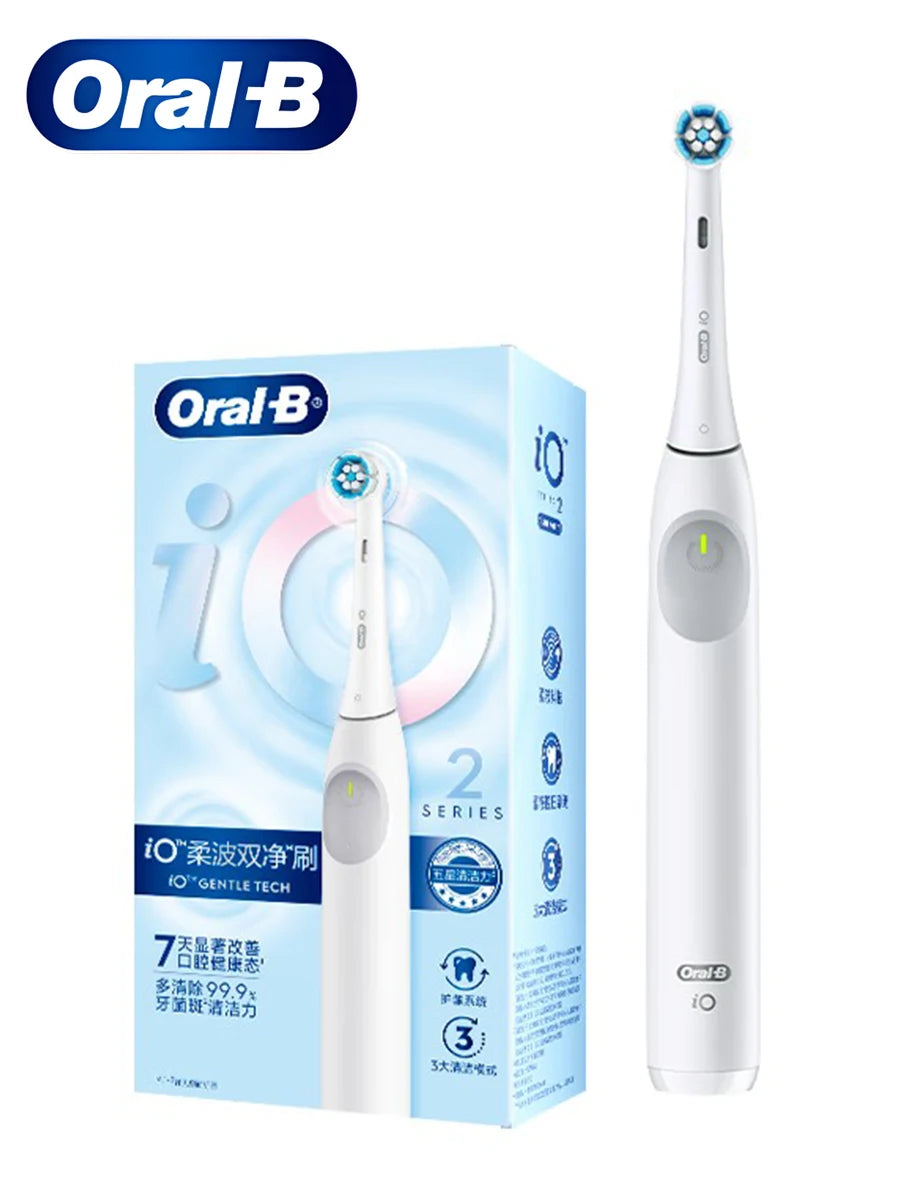 Oral B Electric Toothbrush IO Series Rechargeable Waterproof Smart Rotating Timing Electronic Tooth Brushes IO2 IO3 IO4 IO7 IO9