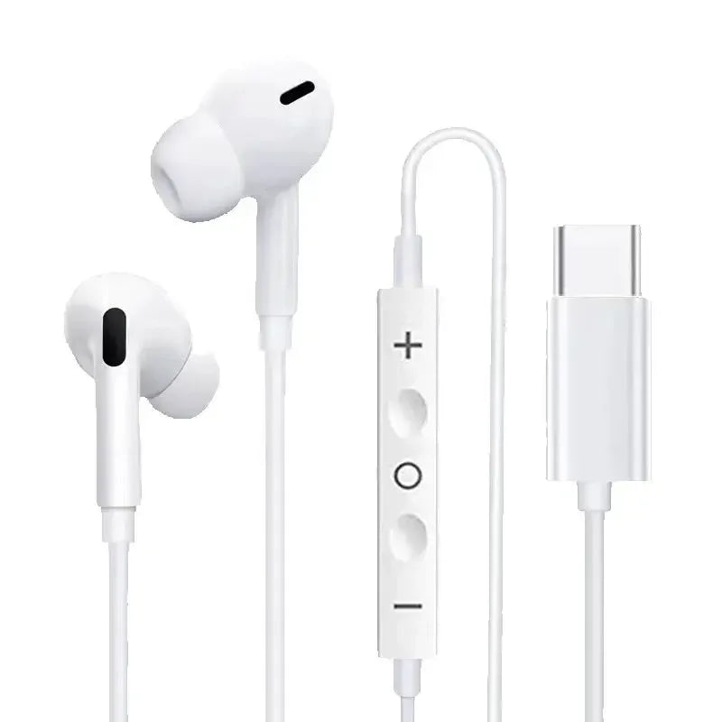 Wired Headphones For Samsung Galaxy S24 S23 S21 S22 S20 Plus Type USB C 3.5mm Jack Earphones A54 A34 A53 Note 20 10 Accessories Type c jack 1 Tidesmit