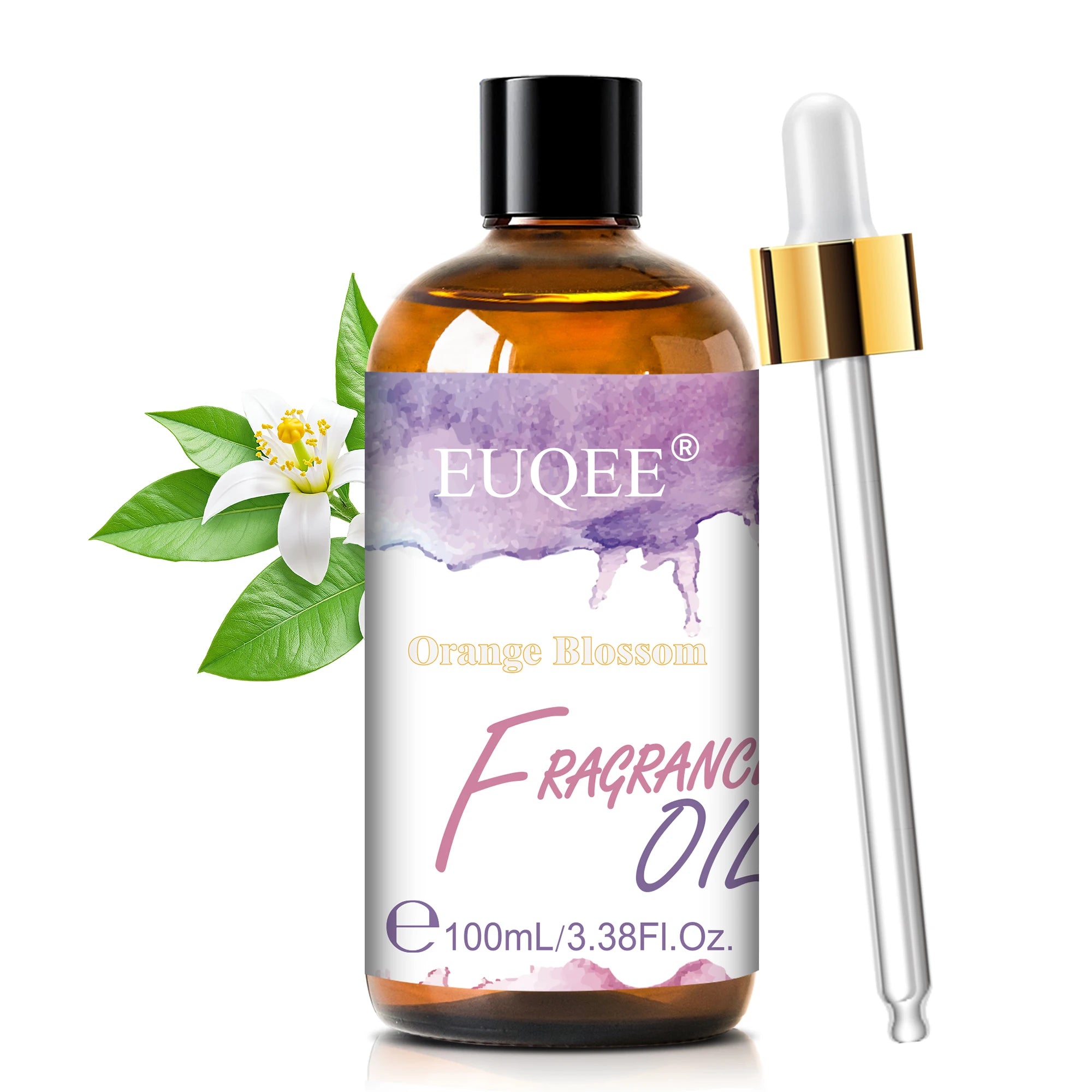EUQEE 100ml Premium Fragrance Oil Coconut Vanilla White Musk Freesia Aroma Fragrance Oils For Diffuser Humidifier Candle Making