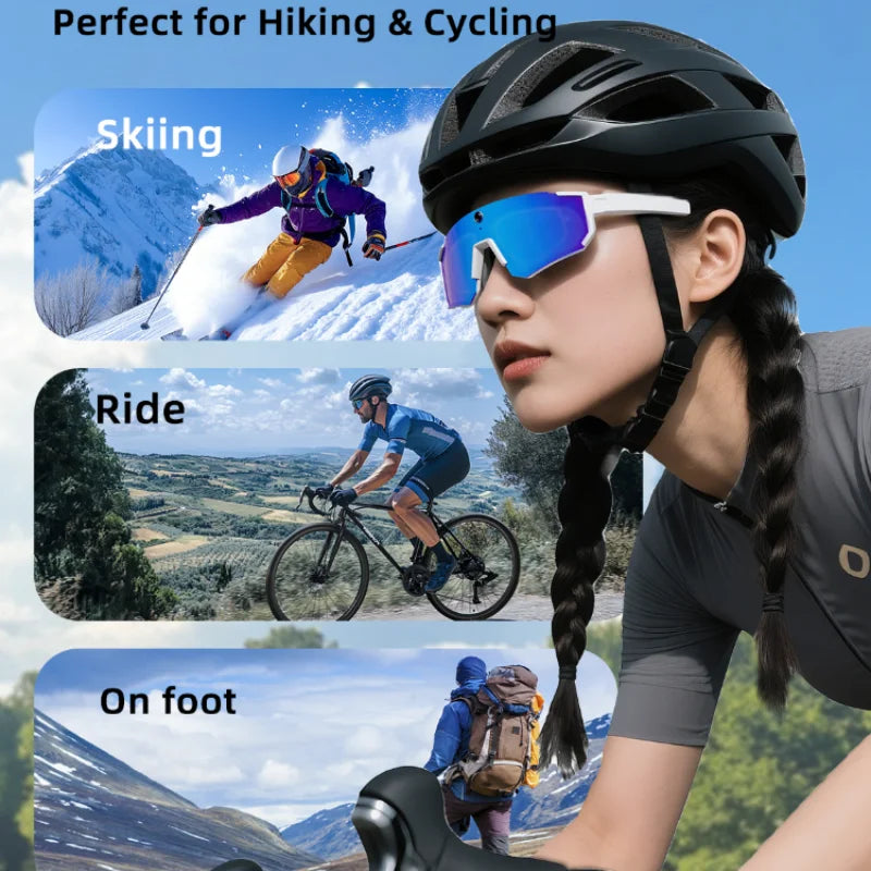 4K Polarized Smart Sunglasses with Bluetooth Audio & Camera - Tidesmit Tidesmit